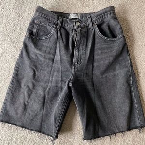 AGOLDE Pinch Waist Short Black Size 28